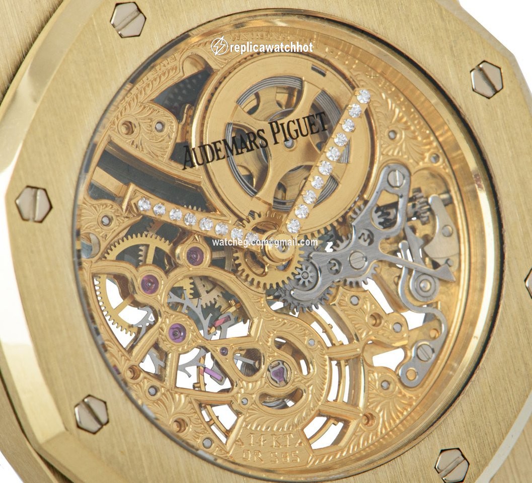 Audemars Piguet Royal Oak Mens watch Unisex Manual winding Yellow gold 14789BA 2