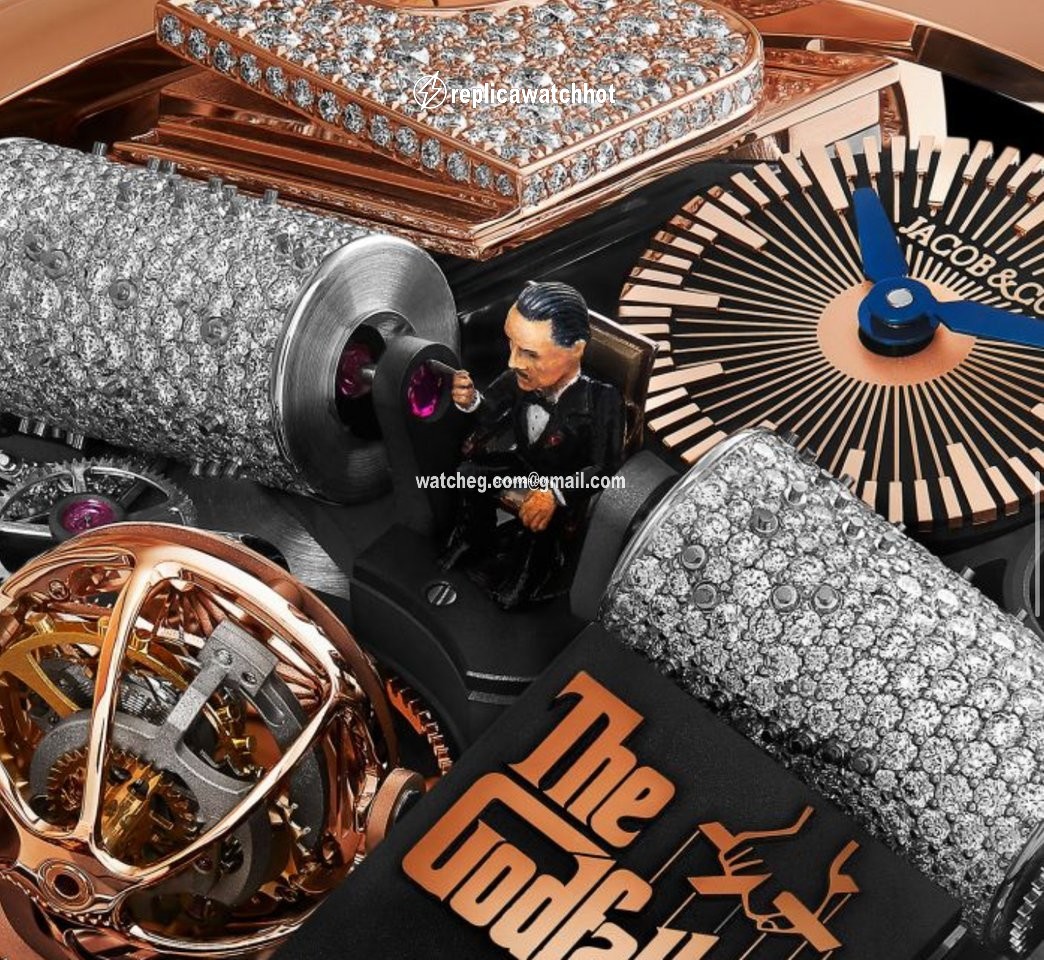 Jacob & Co. Mens watch Unisex Manual winding Rose gold OP810.40.RD.UA.ABALA 2
