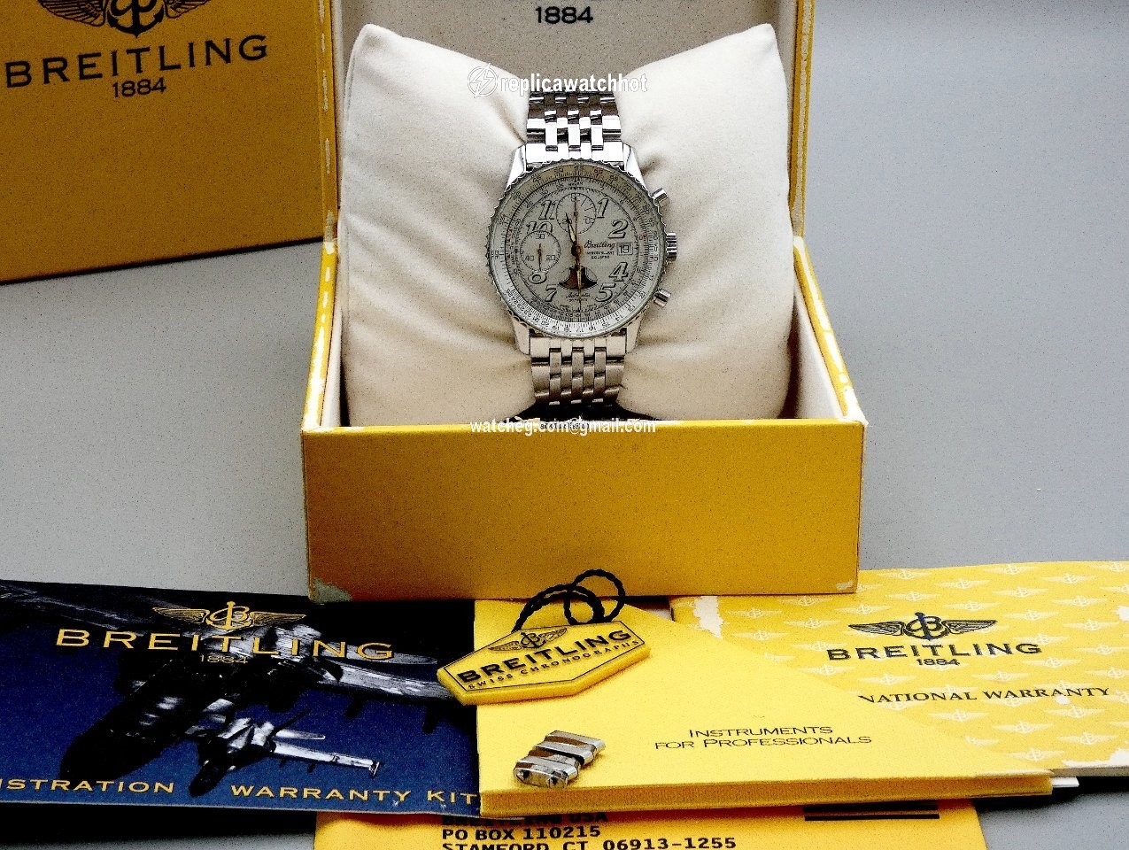 Breitling Montbrillant Mens watch Unisex Automatic Steel A43030 2