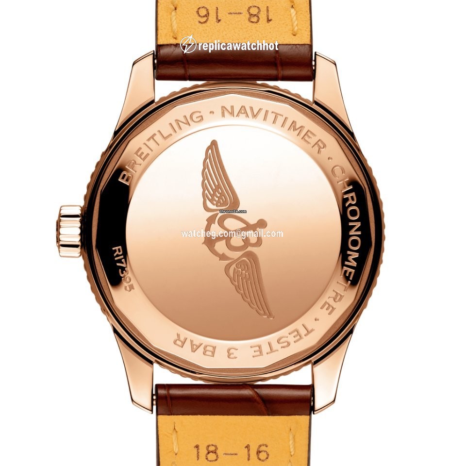Breitling Navitimer Womens watch Automatic Red gold R17395211A1P2 2