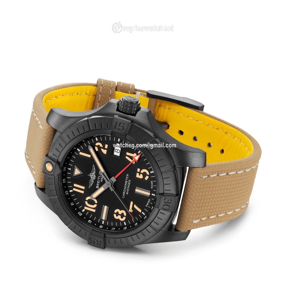 Breitling Avenger Mens watch Unisex Automatic Titanium V32395101B1X2 2