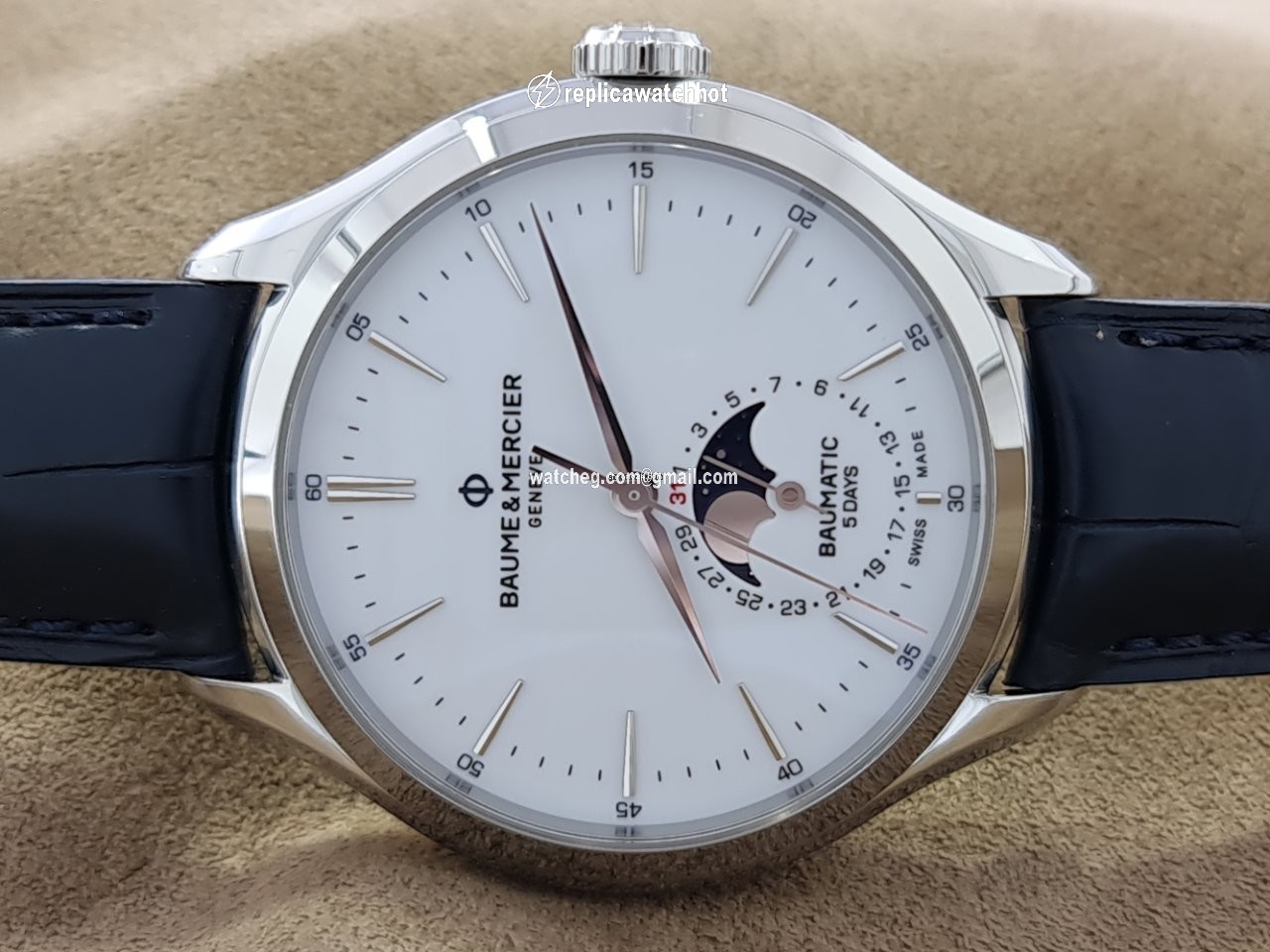 Baume & Mercier Mens watch Unisex Automatic Steel M0A10549 2