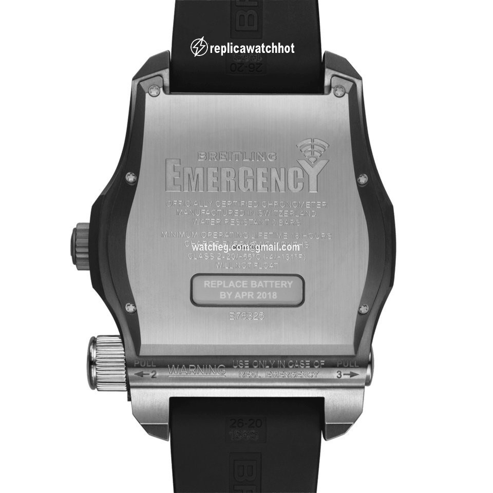 Breitling Emergency Mens watch Unisex Quartz Titanium E7632522 BC02 156S E20DSA.4 2