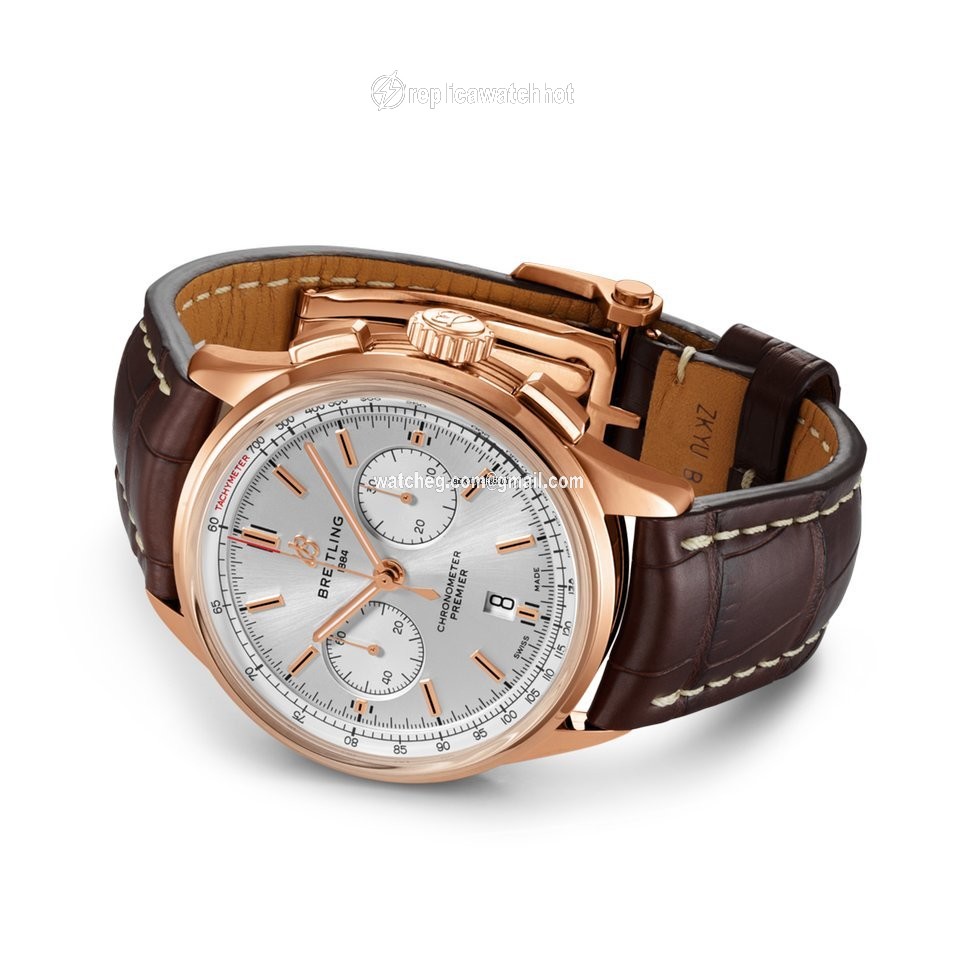 Breitling Mens watch Unisex Manual winding Red gold RB0118371G1P2 2