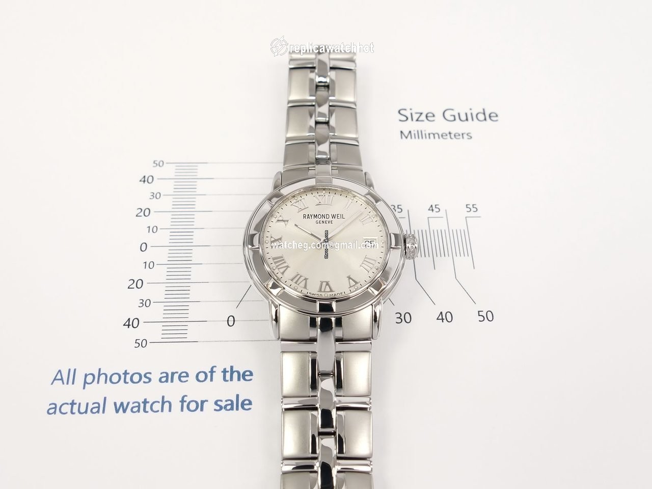 Raymond Weil Parsifal Mens watch Unisex Quartz Steel 9541-ST-00658 2
