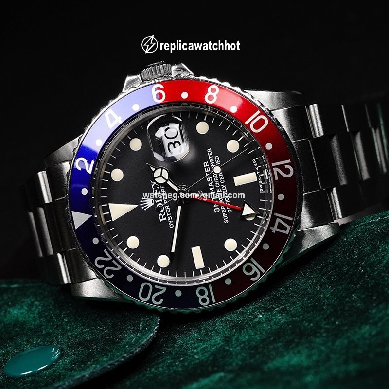Rolex GMT-Master Mens watch Unisex Steel Automatic 1675 0 2