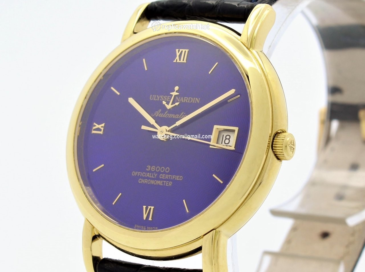Ulysse Nardin San Marco Mens watch Unisex Automatic Yellow gold 117-22 2