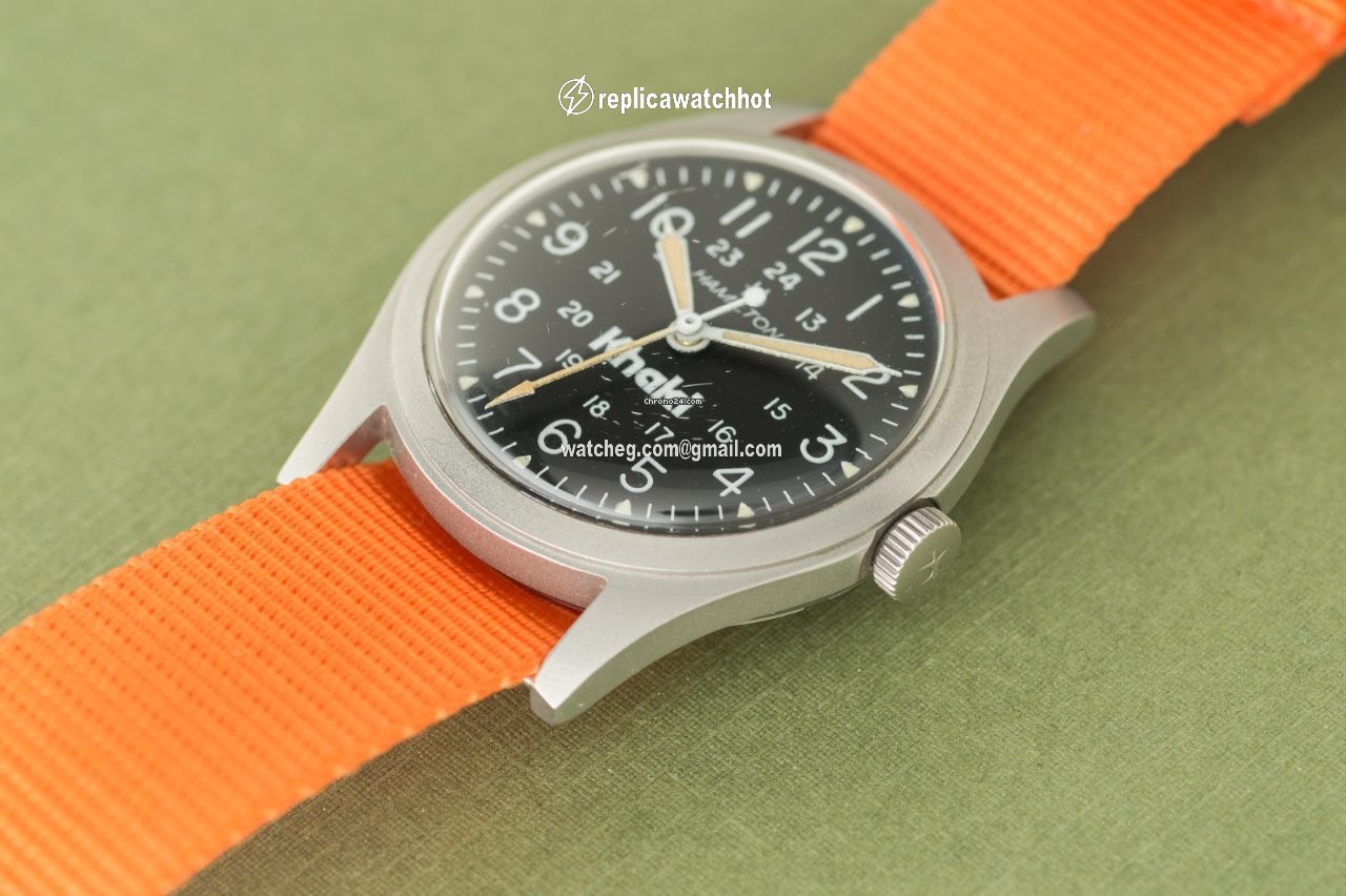 Hamilton Khaki Field Mens watch Unisex Manual winding Steel 921980 2