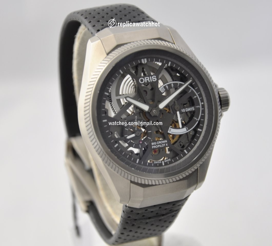 Oris Big Crown ProPilot Mens watch Unisex Manual winding Titanium 01 115 7759 7153-Set7 22 01TLC 2