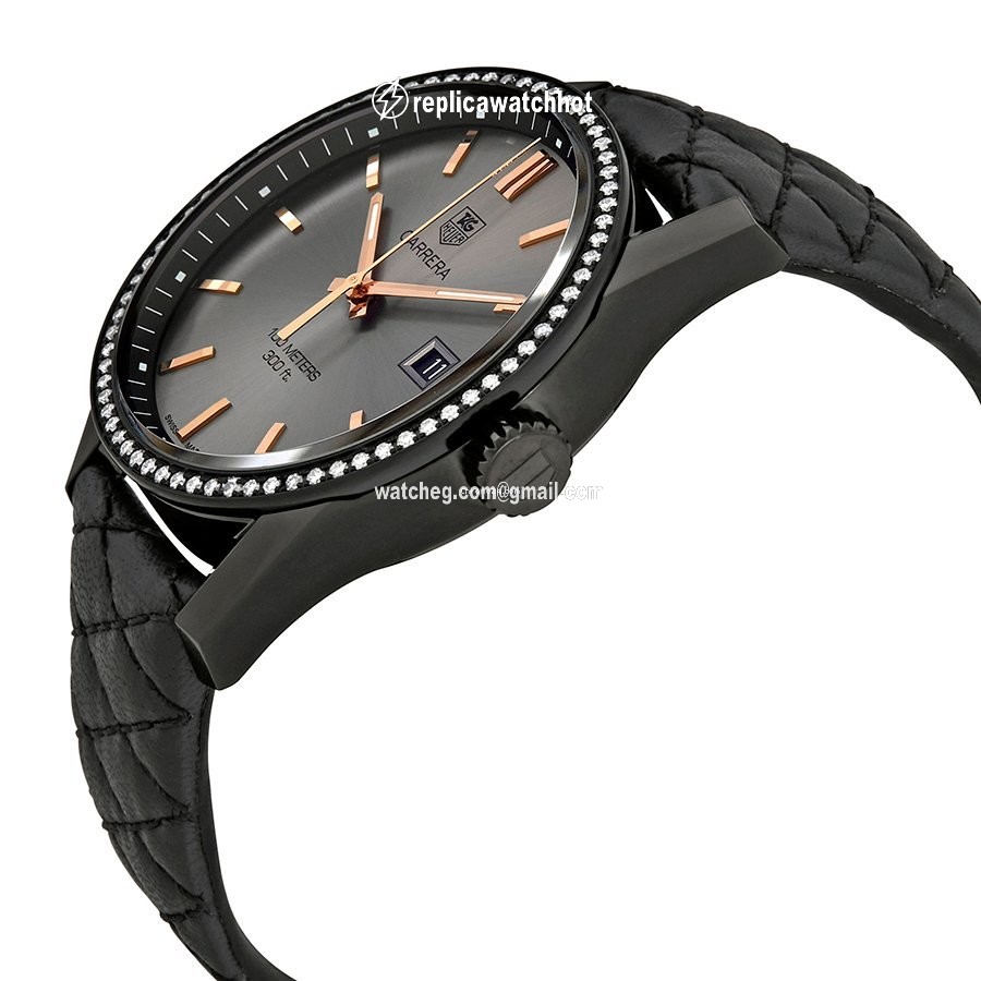 TAG Heuer Carrera Lady Womens watch Quartz Steel WAR101B.FC6367 2