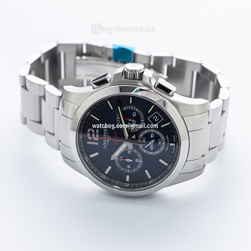 Longines Conquest Mens watch Unisex Quartz Steel L37174966 2
