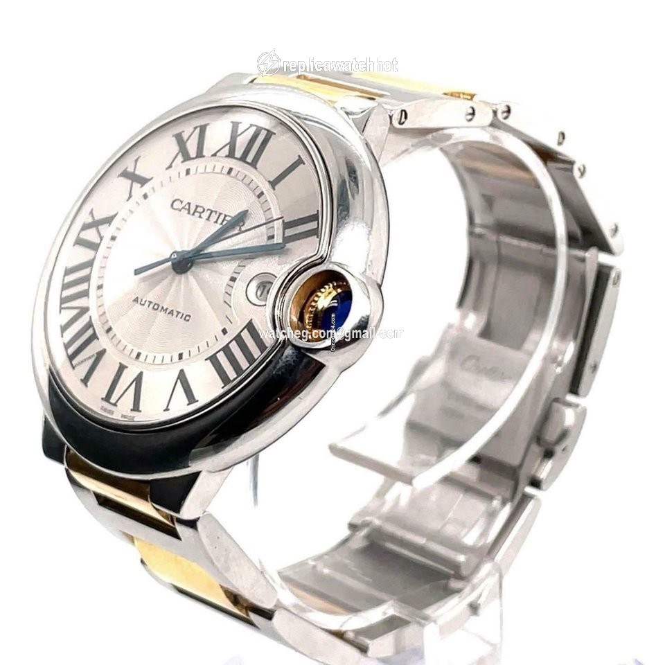 Cartier Ballon Bleu 42mm Mens watch Unisex Automatic W2BB0022 2
