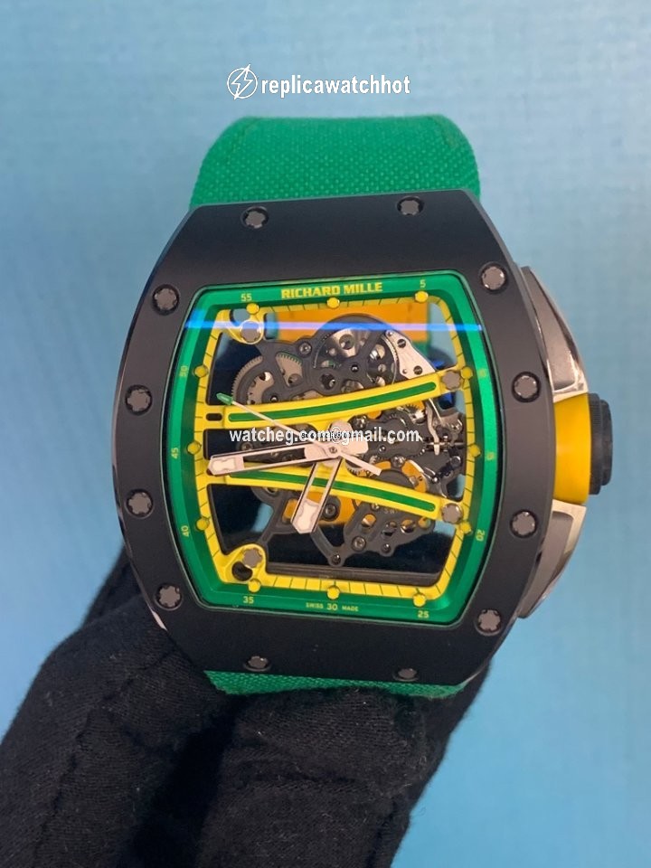 Richard Mille RM 061 Mens watch Unisex Ceramic RM 61-01 YOHAN BLAKE 2