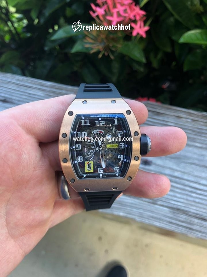 Richard Mille RM 030 Mens watch Unisex Automatic Rose gold RM030 Rose Gold 2