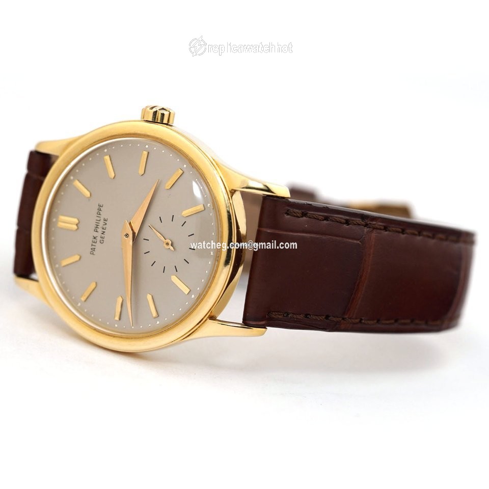 Patek Philippe Calatrava Mens watch Unisex Automatic Yellow gold 3439 2