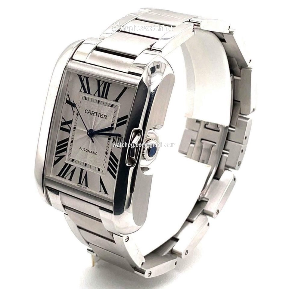 Cartier Tank Anglaise Mens watch Unisex Automatic W5310008 2