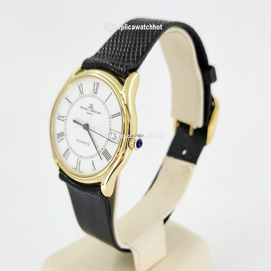 Baume & Mercier Mens watch Unisex Quartz Yellow gold 95148 2