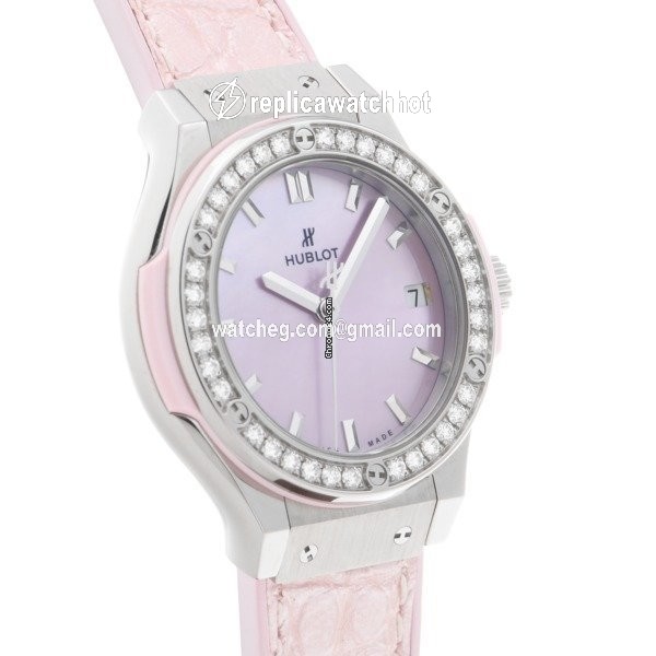 Hublot Classic Fusion Quartz Womens watch Quartz Titanium 581.NP.6210.LR.1204.JPN17 2