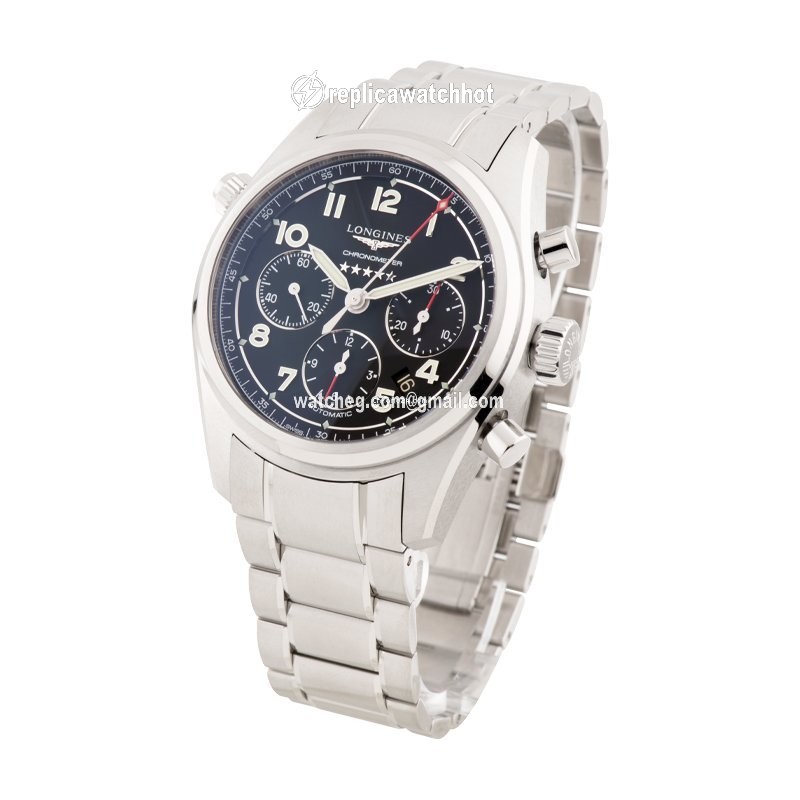Longines Spirit Mens watch Unisex Automatic Steel L3.820.4.53.6 2
