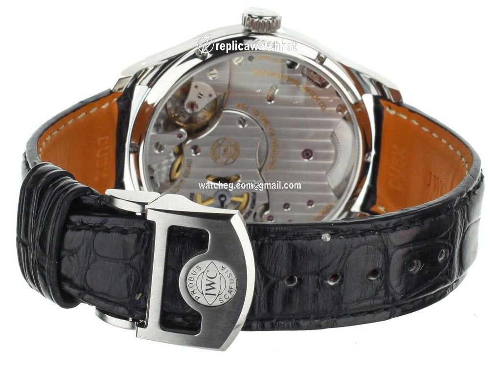 IWC Portuguese Hand-Wound Mens watch Unisex Manual winding Steel IW510202 2