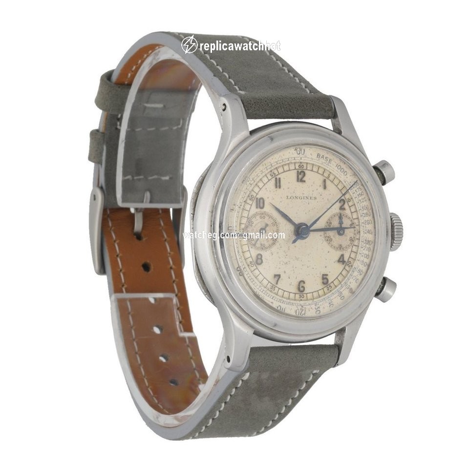 Longines Mens watch Unisex Manual winding Steel 13ZN 2