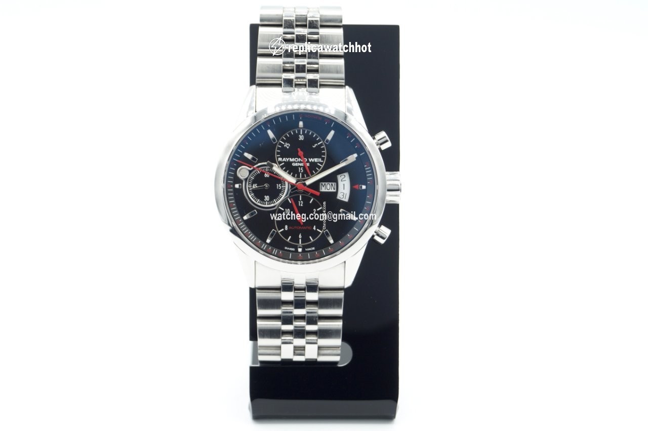 Raymond Weil Freelancer Mens watch Unisex Automatic Steel 7730-ST-20041 2