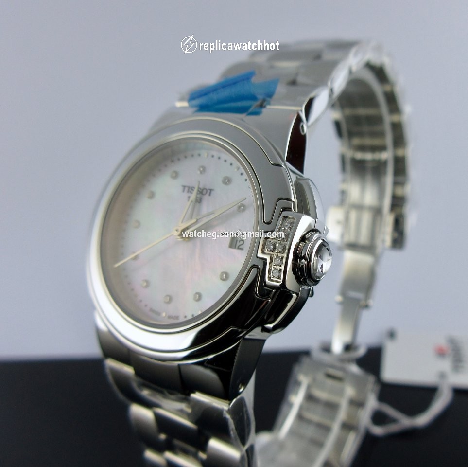 Tissot T-Lady Womens watch Quartz Steel T080.210.61.116.00 2