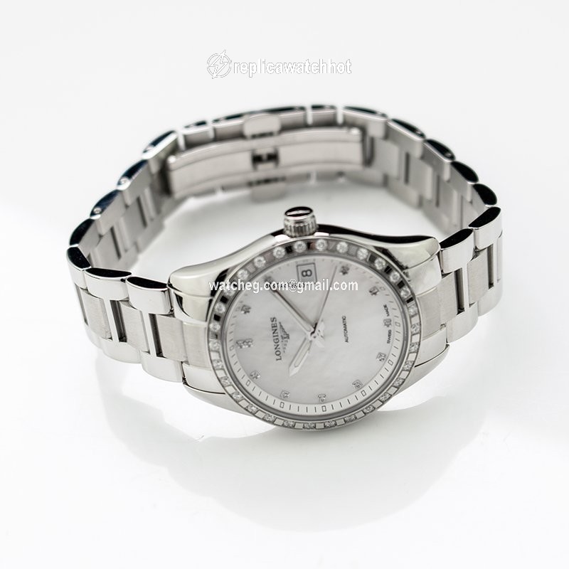 Longines Conquest Classic Womens watch Automatic Steel L23850876 2