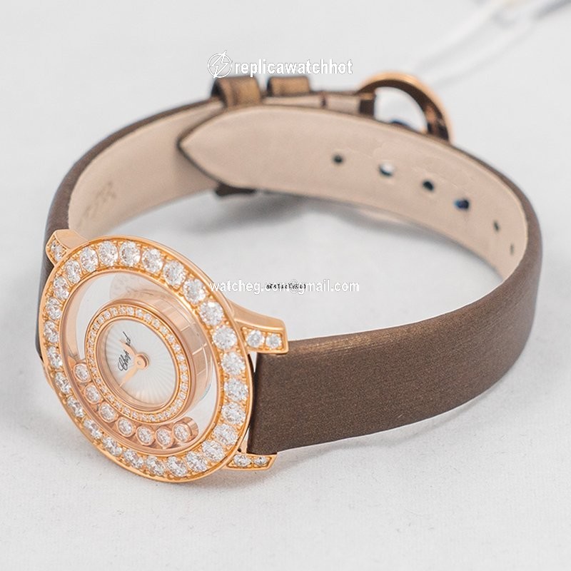 Chopard Happy Diamonds Womens watch Quartz Rose gold 209412-5001 2