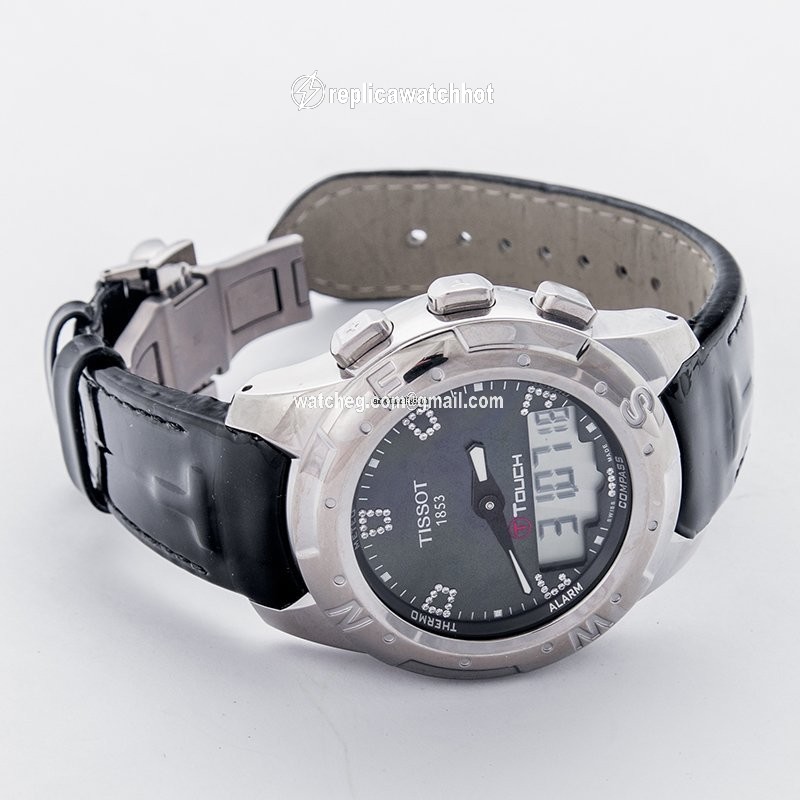 Tissot T-Touch II Mens watch Unisex Quartz Titanium T047.220.46.126.00 2