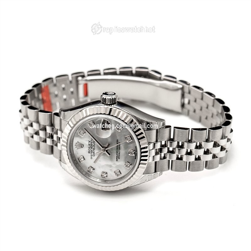 Rolex Lady-Datejust Womens watch White gold Automatic 279174-0009G 2