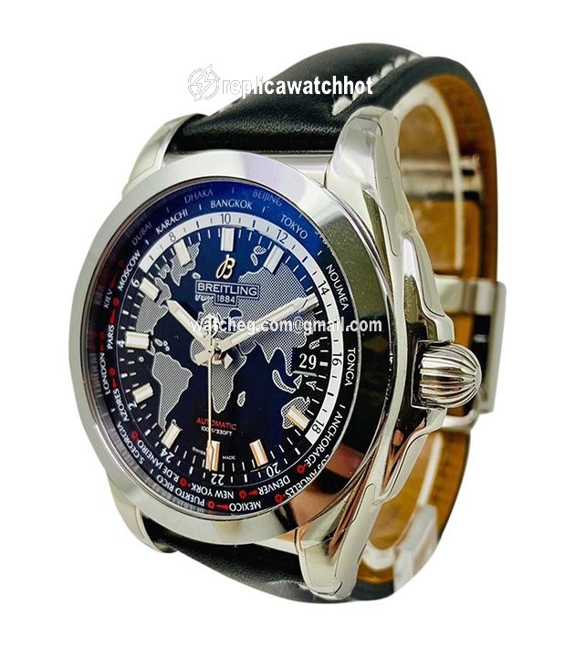 Breitling Galactic Unitime Mens watch Unisex Automatic Steel WB3510U4.BD94.435X.A20BA.1 2