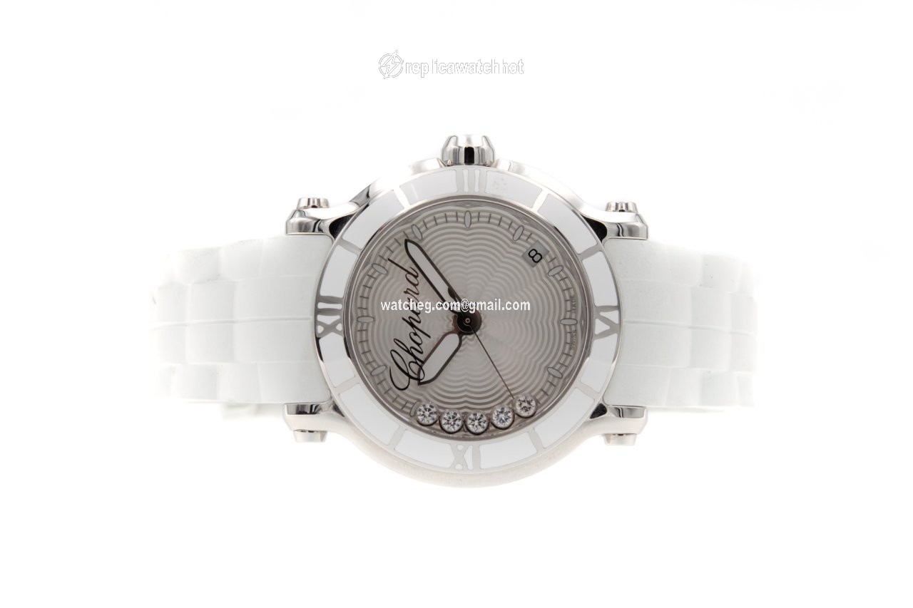 Chopard Happy Sport Womens watch Quartz Steel 278551-3001 2