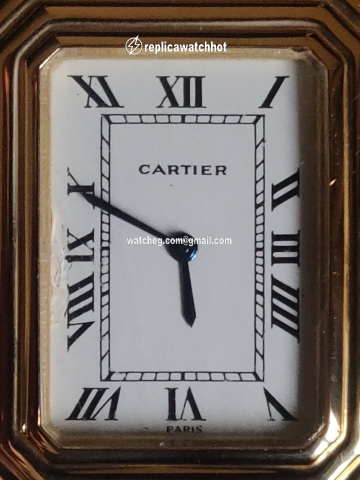 Cartier Mens watch Unisex Manual winding Yellow gold 78096 2