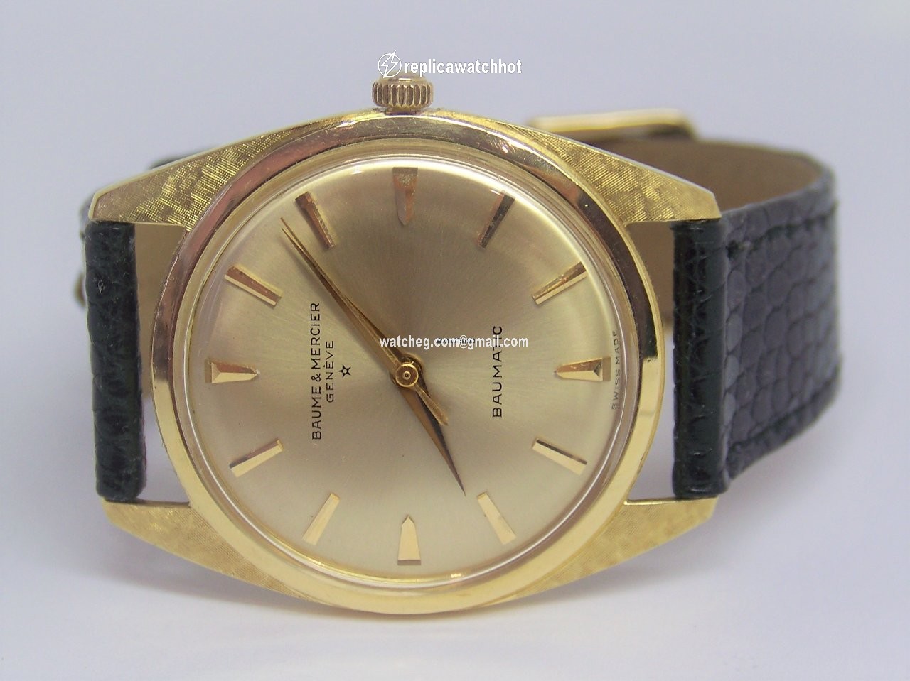 Baume & Mercier Mens watch Unisex Automatic Yellow gold 3169 2