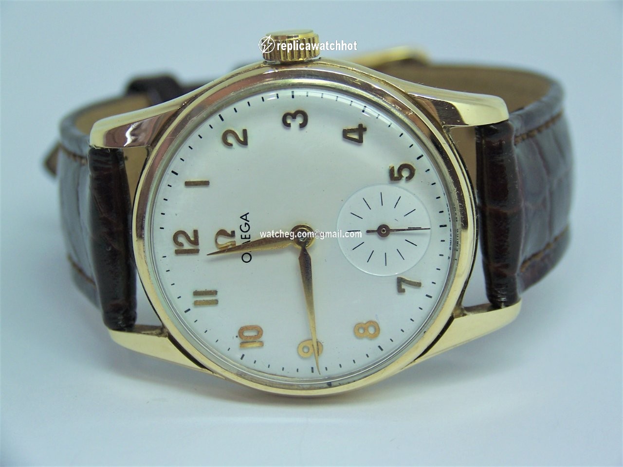 Omega Mens watch Unisex Manual winding Yellow gold 13339 2