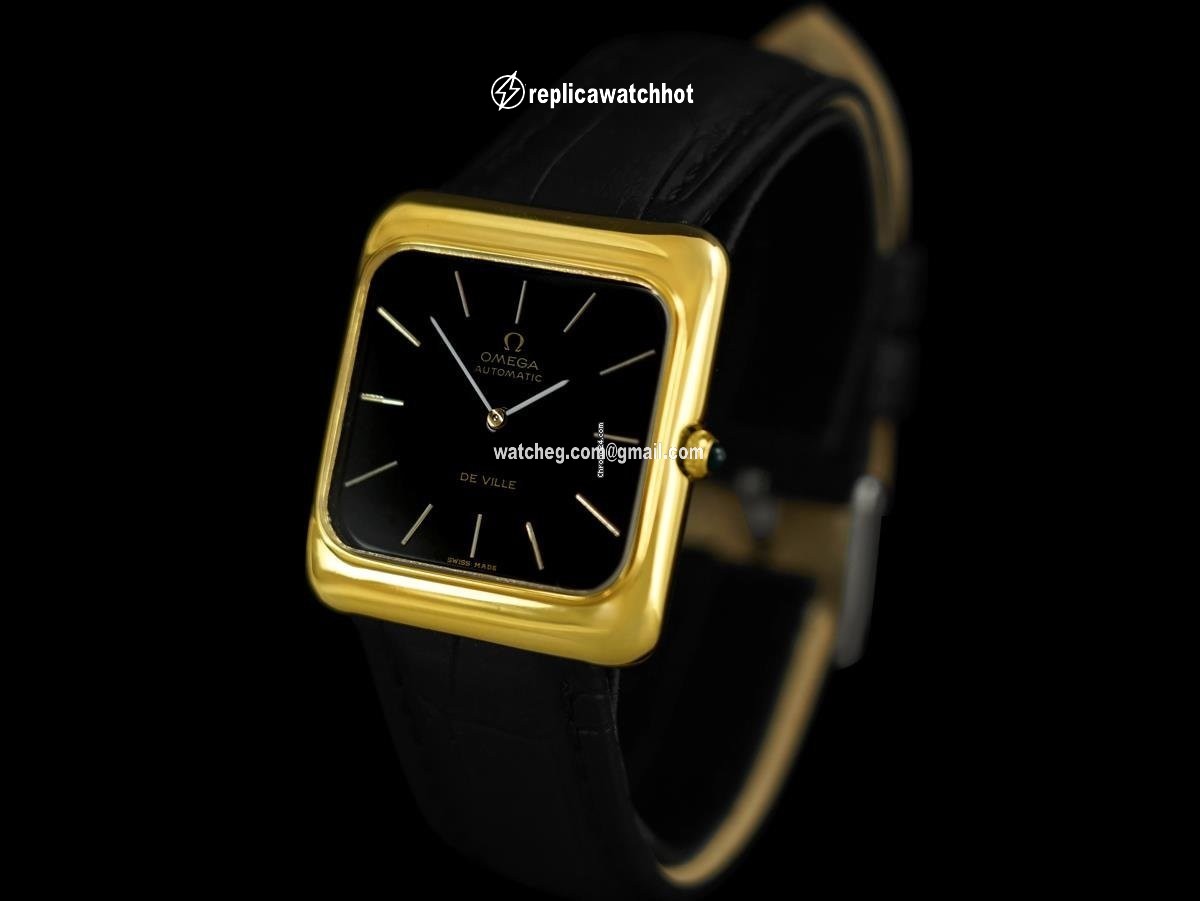Omega De Ville Mens watch Unisex Automatic Gold Steel 7938 2
