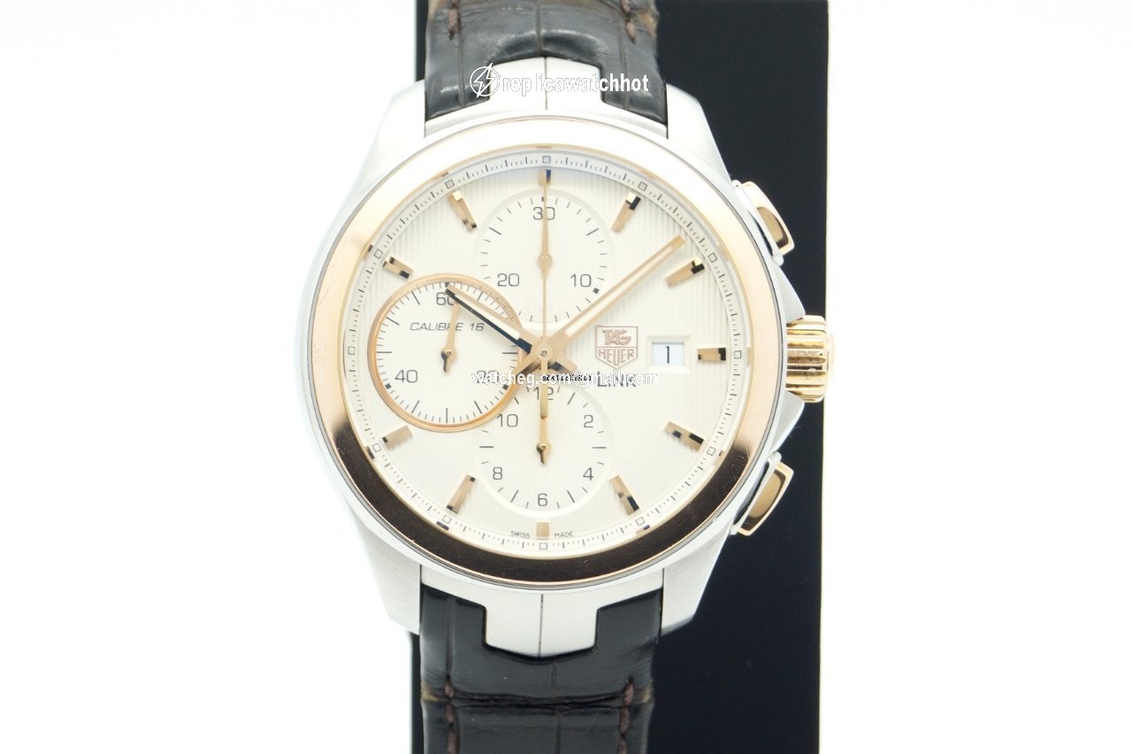 TAG Heuer Link Calibre 16 Mens watch Unisex Automatic Gold Steel CAT2050.FC6322 2
