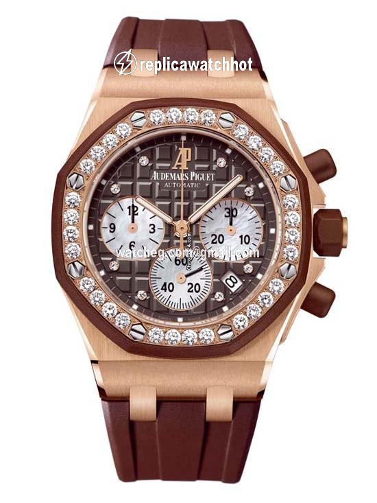 Audemars Piguet Royal Oak Offshore Lady Womens watch Automatic Rose gold 26287OK.ZZ.D081CR.01 2