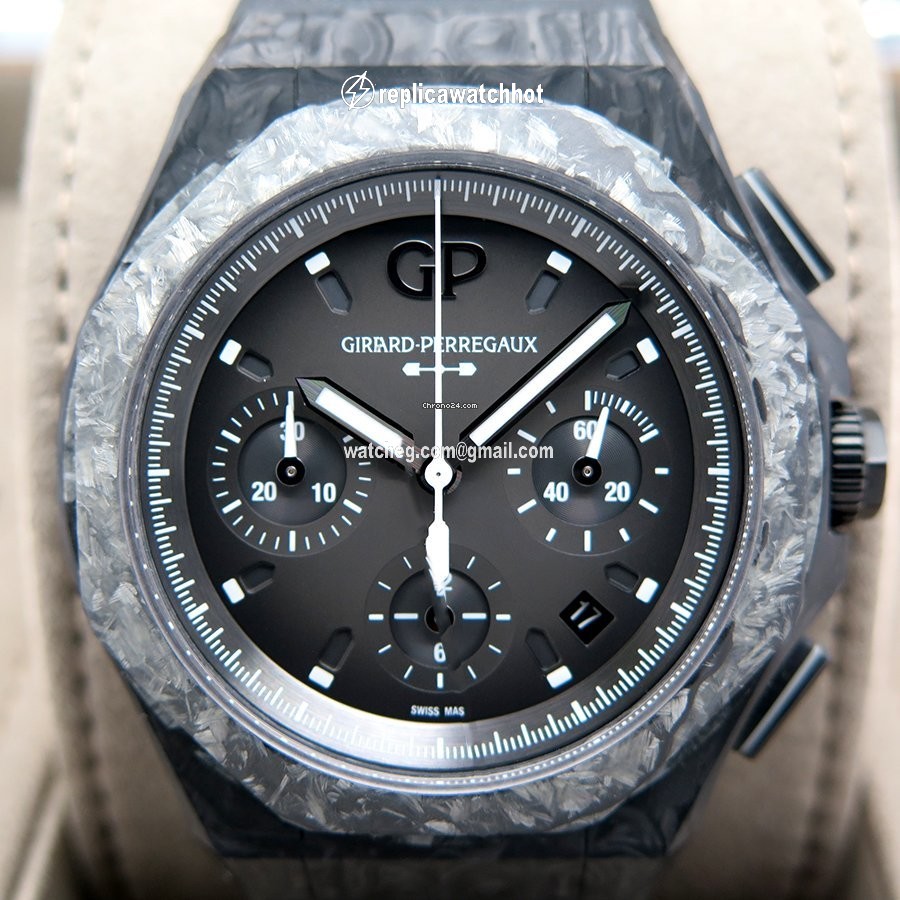 Girard Perregaux Laureato Mens watch Unisex Automatic Carbon 81060-36-693-FH6A 2