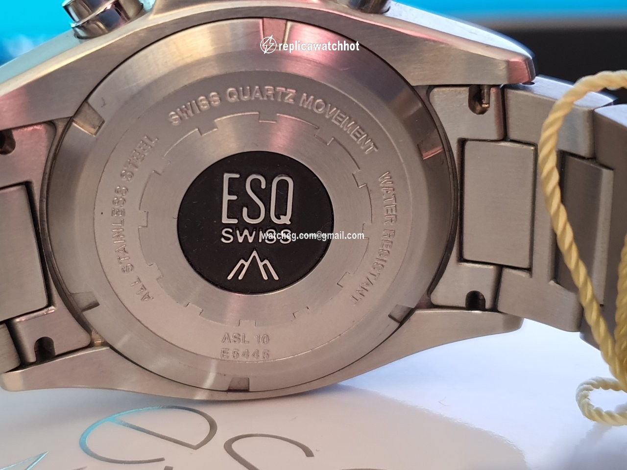 Movado Quadro Quartz Steel E5445-SS184G 2