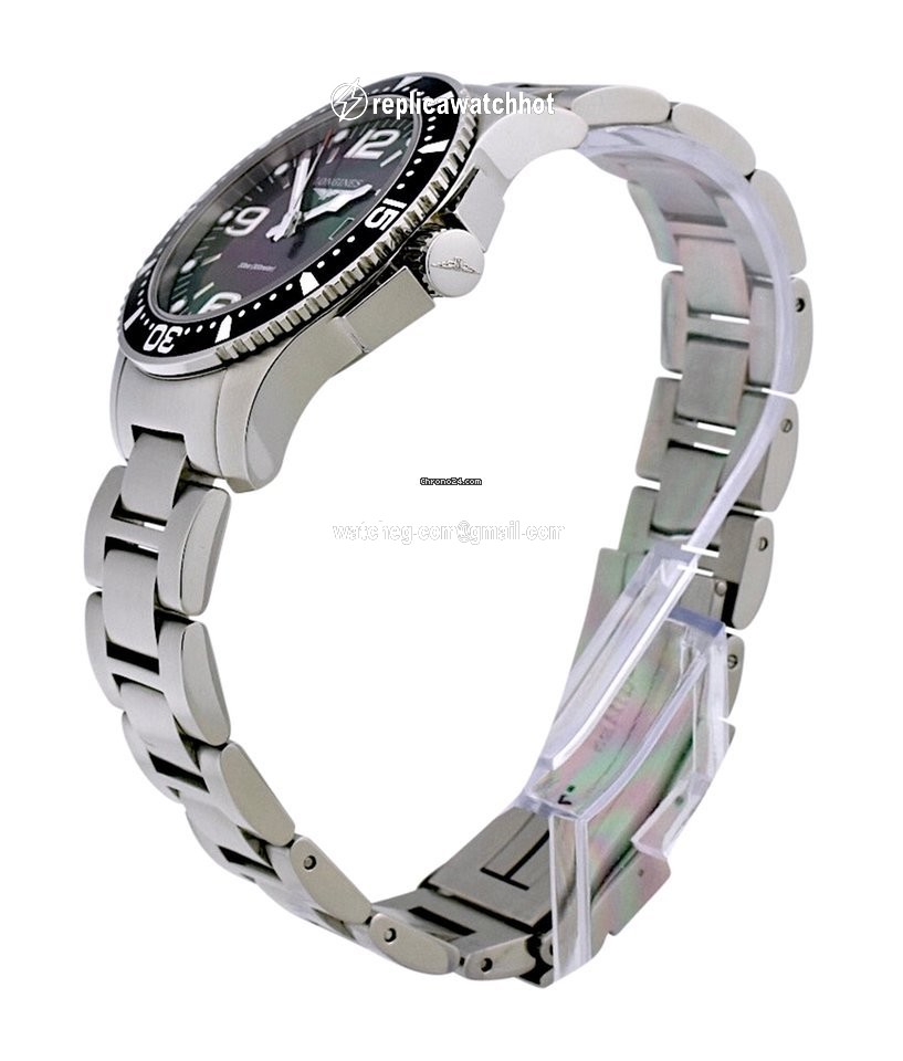 Longines HydroConquest Mens watch Unisex Quartz Steel L3.640.4.96.6 2