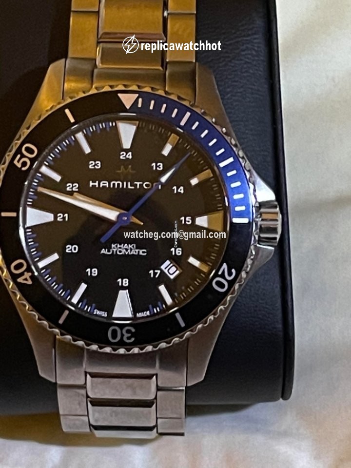Hamilton Khaki Navy Scuba Mens watch Unisex Automatic Steel H82315131 2