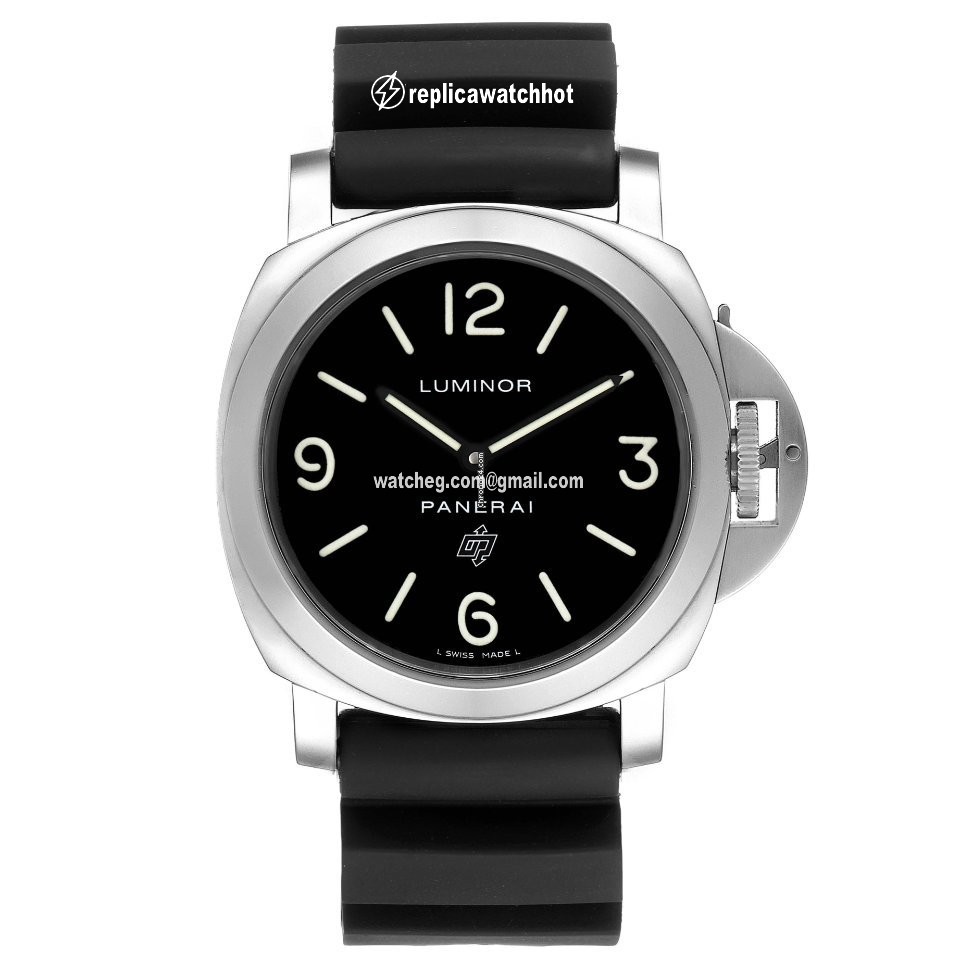 Panerai Luminor Base Logo Mens watch Unisex Manual winding Steel PAM00000 2