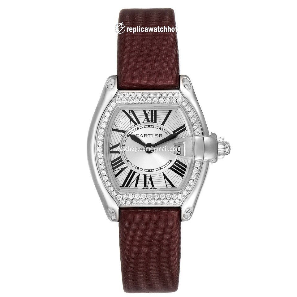 Cartier Roadster Womens watch Quartz White gold WE500260 2