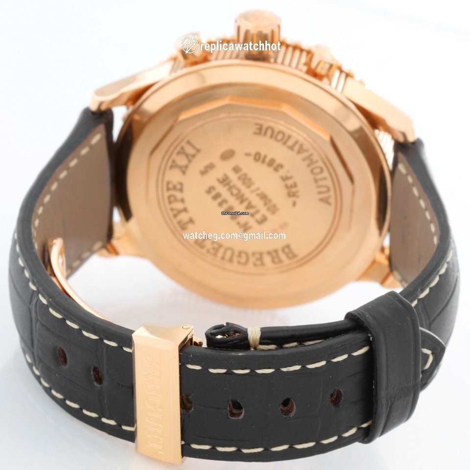 Breguet Type XX - XXI - XXII Mens watch Unisex Automatic Rose gold 3810BR 2