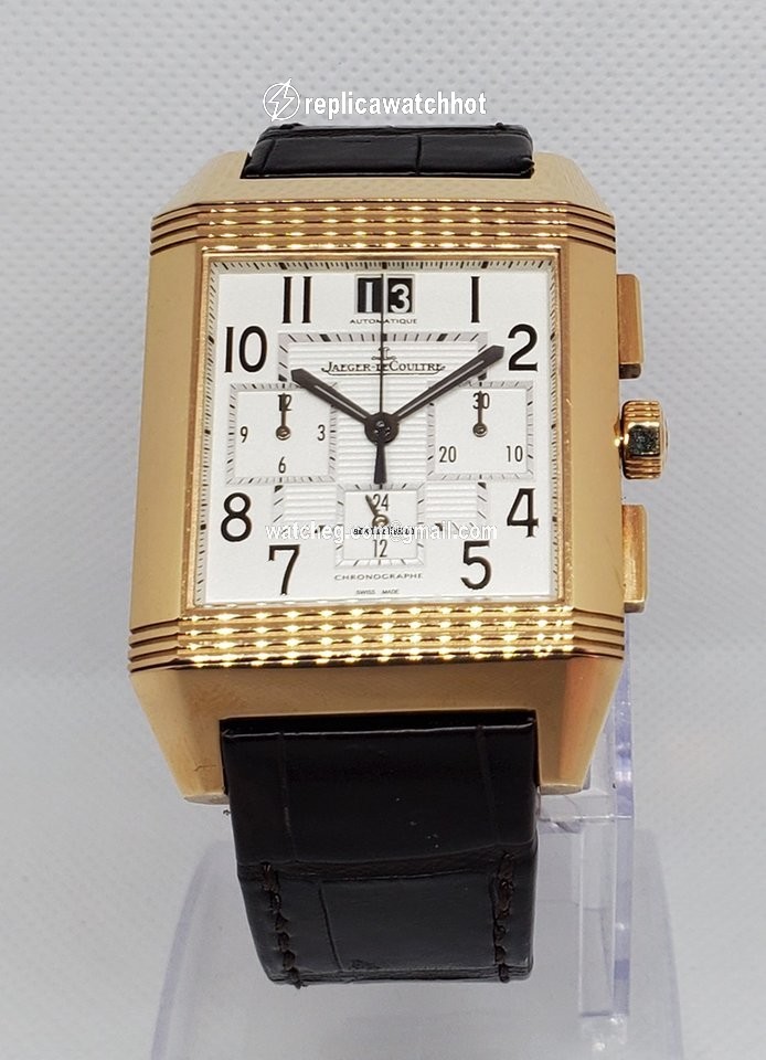 Jaeger-LeCoultre Reverso Squadra Chronograph GMT Mens watch Unisex Automatic Yellow gold 230.2.45 2