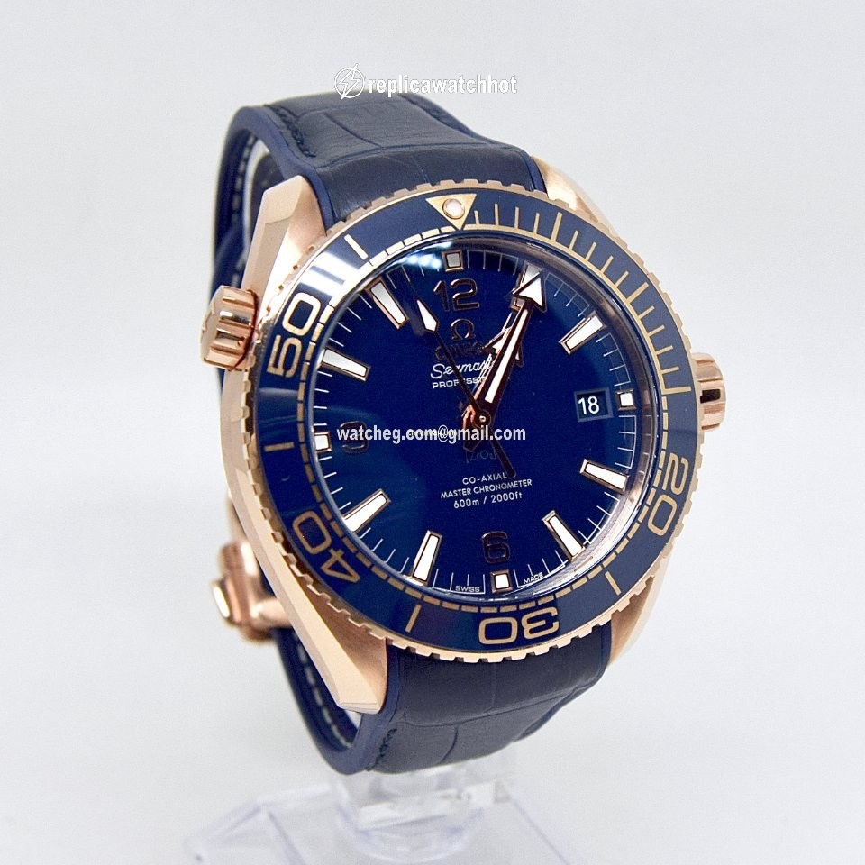 Omega Seamaster Planet Ocean Mens watch Unisex Automatic Rose gold 215.63.44.21.03.001 2