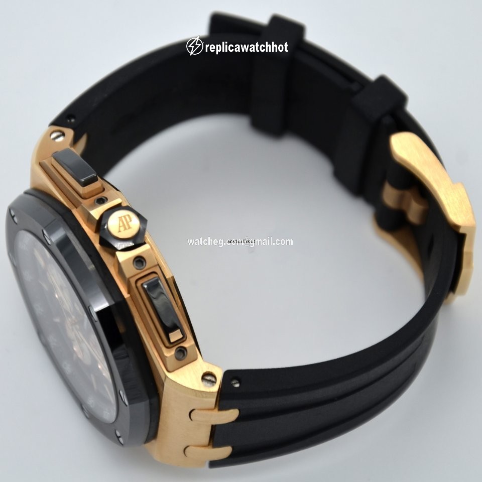 Audemars Piguet Royal Oak Offshore Chronograph Mens watch Unisex Automatic Rose gold 26401RO.OO.A002.CA.01 2