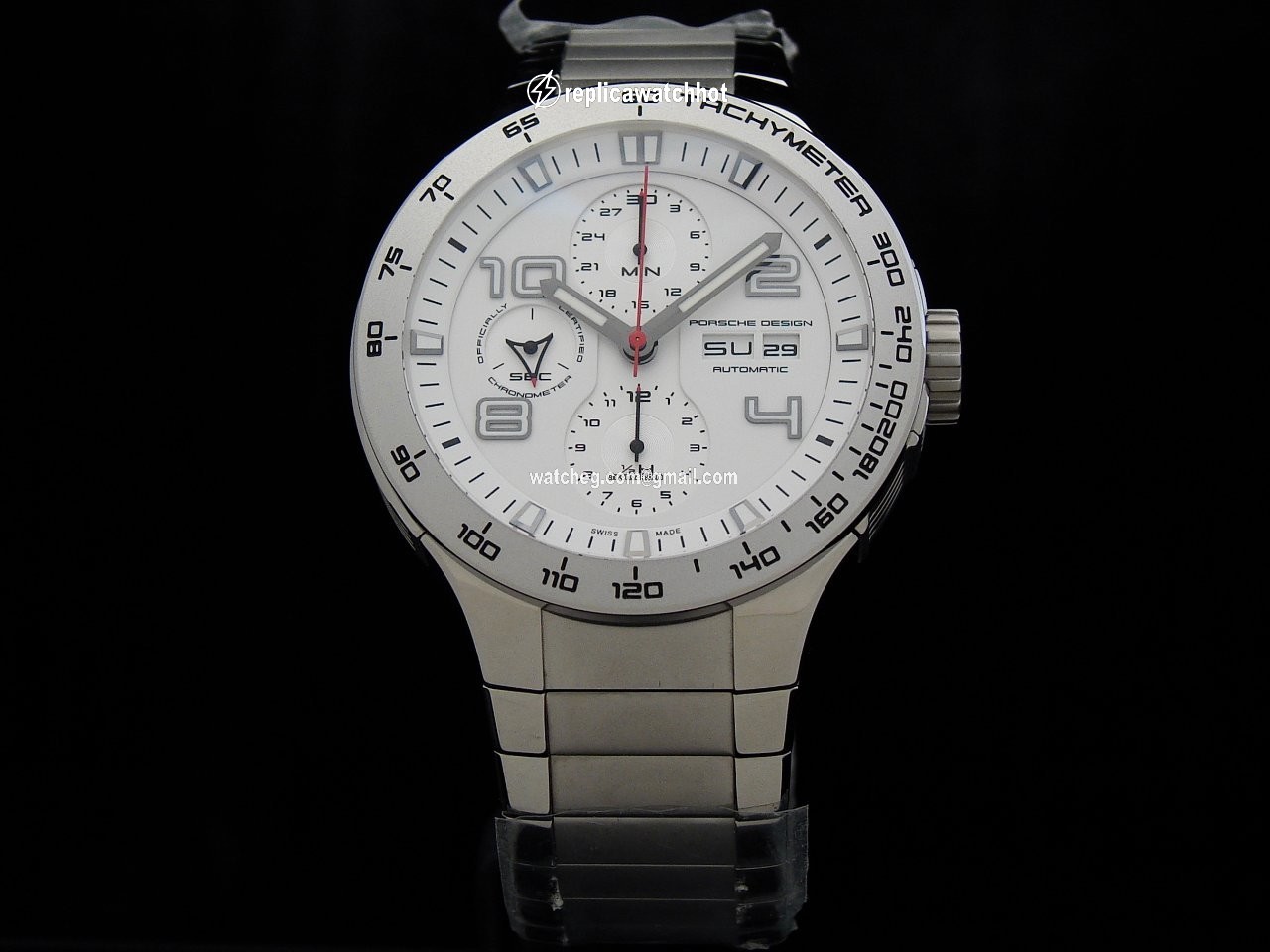 Porsche Design Flat Six Automatic Steel 63404144GB0251 2